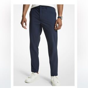 Michael Kors blue Golf Pants men Slim-Fit Stretch NWT